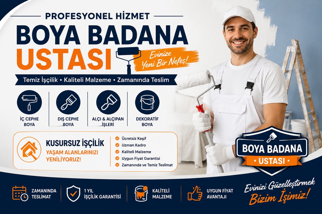 Çiğli boya badana ustası – profesyonel boyacı